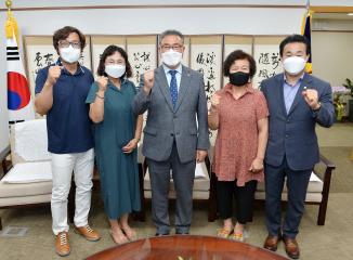 접견(윤명수 당진시의회 의원)