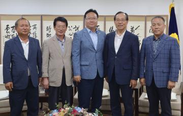 당진땅 수호 범시민 대책위 박영규 위원장 접견