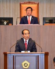 행정자치위원회 백낙구위원장 선출