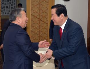 김영호 예산군의회의장 접견