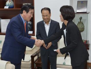 강윤진 대전지방보훈청장 접견