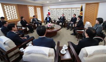 충남도청 간부 새해인사