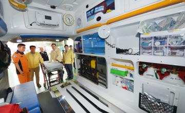 폭염특보 발령에 따른 현장방문