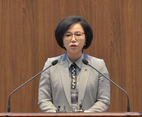 제286회 임시회 김연 의원 5분발언