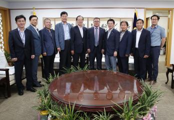 당진땅 수호 대책위원회 접견