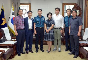 모바일 빅데이터 연구모임 충남경찰청장 간담회