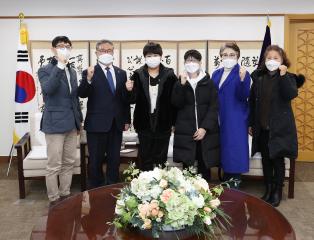 충남도의회 의장 표창장 수여