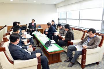 내포문화권발전지원특별위원회(김용필 위원장) 간담회