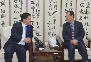 양용모 전라북도의회 의장 접견