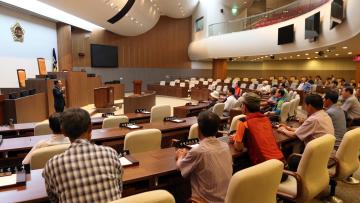 태안군 태안읍 대화경로당 회원일행 의회청사 방문