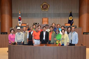 논산시 은진면 농촌지도자회원 청사방문(송덕빈의원)