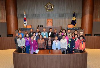 논산시 성동면 원남3리노인회 청사방문