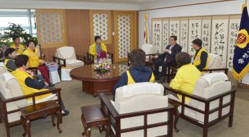 대한적십자사 공주시지회원 의회방문