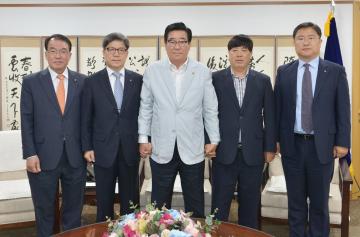 내포그린에너지 대표이사 접견