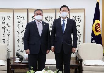 박주봉 중소기업옴부즈만 접견