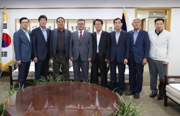 해양발전협의회 임원 접견