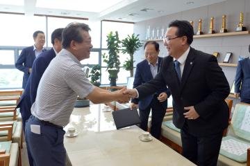 유병국 의장 초청 조합장 농정간담회