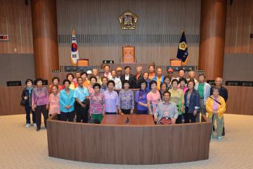 금산군 제원면 구억리주민일행 청사방문(박찬중의원)