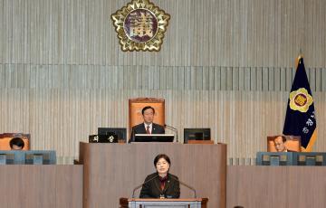 제268회 임시회 제3차 본회의(김정숙의원 5분발언)
