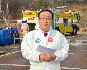 천안 구제역방역초소 방문