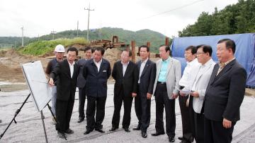 제244회 정례회 건설소방위원회 현장방문