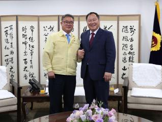 김인호 서울시의회의장 접견