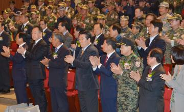 월남참전 제52주년, 충남도지부 창립 21주년 기념 호국 안보결의대회