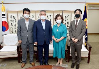 접견(황영주 미홍 Korean Dessert 대표)