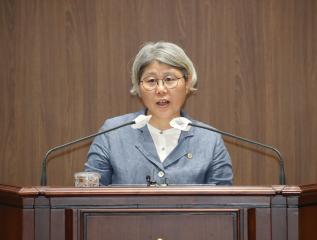 제346회 임시회 제1차 본회의 5분 발언 - 김명숙 의원