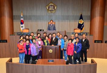 논산시 부창동주민 의회청사방문