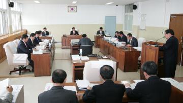 251회 임시회 건설소방위원회 추경예산안 심의