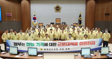 마늘 가격 안정 건의안